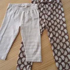 GAP ストライプとゴースト柄レギンスセット