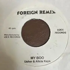 【両A面!】Lean Back,My Boo 7インチ レコード
