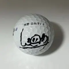 ホワイトキャディバッグ 渋野日向子選手サイン入り ホワイトキャディバッグ 渋野日向子選手サイン入り（渋野日向子