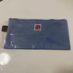 【新品未使用品】倉敷帆布 ポーチ 小物入れ ペンケース 水色