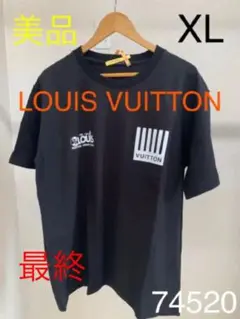 Tシャツ ルイヴィトン 19AW バックフラワー ロゴ プリント XL