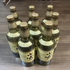 山崎12年カラ瓶 8本