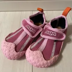 AQA アクア　マリンシューズ　ウォーターシューズ　キッズ　16cm ピンク