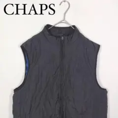 CHAPS チャップス　ラルフローレン　キルティングベスト　M ブラック