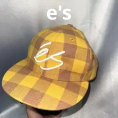 es e's キャップ　cap ベースボールキャップ　BBキャップ　スケーター