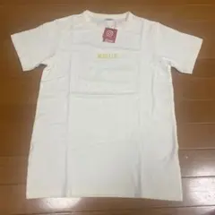 新品１６０cmクリーム色半袖Tシャツ