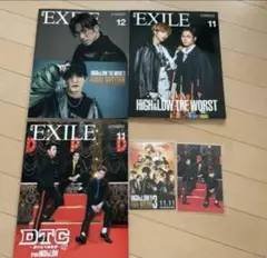 HiGh&LOW 雑誌3冊・ポストカード２枚セット