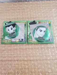 HUNTER×HUNTER デコレクション缶バッジ ゴン ジン ２点