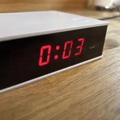 無印良品 目覚まし時計 PCT-1 廃盤