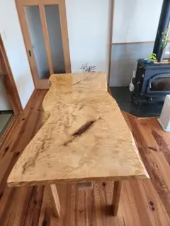 特注ハンドメイド 欅ダイニングテーブル