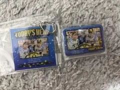 阪神タイガース ヒーロー記念グッズ 缶バッジ アクリルキーホルダー