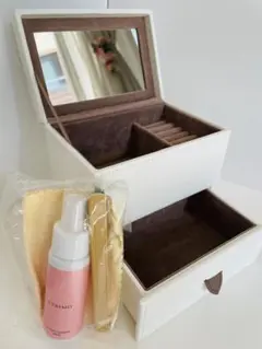 アイプリモ　IーPRIMO非売品　ジュエリーケース　アクセサリーボックス　レザー
