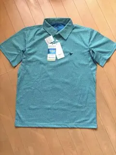 CLUNKゴルフドット柄ポロシャツ