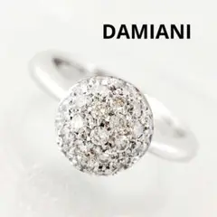 DAMIANI ダミアーニ パヴェ ボール ダイヤ リング 750WG ジュウル