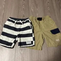 キッズ 半ズボン2点(100)