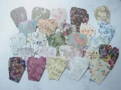 ハンドメイド　豆ポチ袋　ヴィンテージ柄　100枚　お小遣い　お礼　推し貯金などに