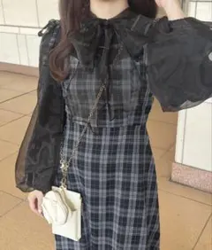 アソートチャーム付きキャミワンピース