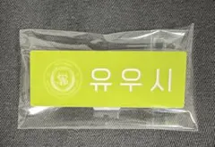 NCTWISH ユウシ ネームバッジ smtown popup