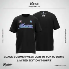 BLACK SUMMER WEEK 2025 Tシャツ
