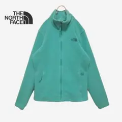 ★ US規格 ノースフェイス フルジップ フリース ジャケット ターコイズブルー