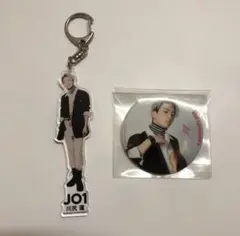 JO1 川尻蓮 museum アクキー、缶バッジ