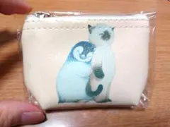 【新品未開封】まなつ＆まふゆ★小銭ケース　猫　ペンギン