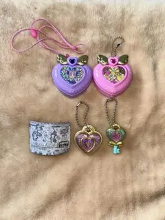 【中古品】きみとアイドルプリキュア ガチャガチャ4点セット