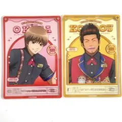 銀魂　ランダム描き下ろしアクリルカード　ひらかたパークver 沖田総悟　近藤勲