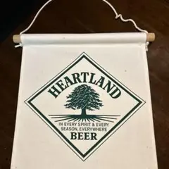 ハートランドビール タペストリー 未使用