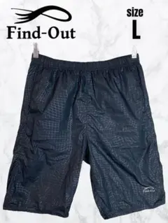 美品✨【Find-Out】スポーツウェア パンツ シャカシャカ ブラック L