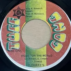 激レア　MUSIC FOR THE WORLD I THREES