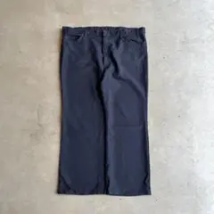 90s Levi's USA製 フレアスラックス アクション スタプレ ネイビー