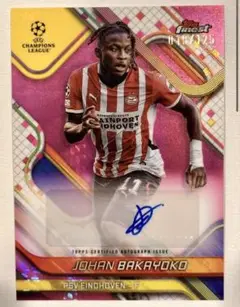 125枚限定 2025 Topps ヨハン・バカヨコ　直筆サイン　PSV