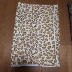 ヒョウ柄 掛け布団カバー ベージュ/ブラウン
