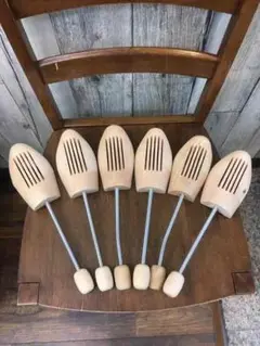 木製シューキーパー6個