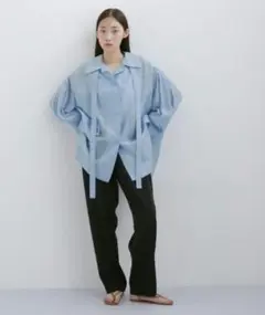 アダムエロペ　シアーシャツジャケット