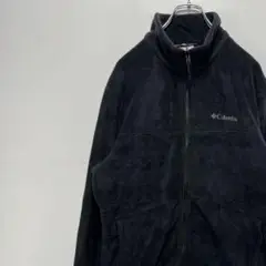 Columbia コロンビア フリースジャケット 刺繍ロゴ 古着