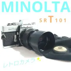フィルムカメラ MINOLTA ミノルタSRT101 MD 135mm セット