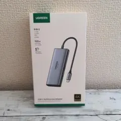 UGREEN Revodok 206 6 in 1 USB Cハブ 2*HDMI
