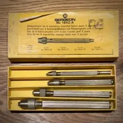 ピンバイス4本セット BERGEON ベルジョン BE1842-A 丸型