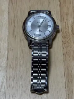 Bulova シルバー 時計