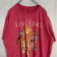 ライオンキング　キャラクター　ムービー　プリントTシャツ XL