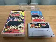 らんま1/2 爆烈乱闘編　箱説付き　スーパーファミコンソフト　動作確認