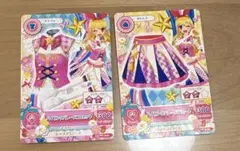 アイカツカードセット　星宮いちご　ハイピンクパレード