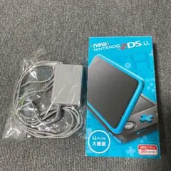 Newニンテンドー2DS LL ブラック×ターコイズ ほぼ新品