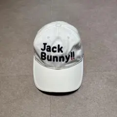 Jack bunny Peary gates キャップ　帽子　ゴルフ　白