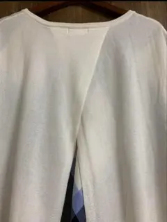 BLUE LABEL CRESTBRIDGE ブルーレーベル五分袖カットソー