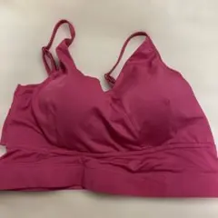 ストレッチ素材 ピンクブラトップ クロスストラップ