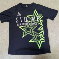 Svolme 星柄プリントシャツ ネイビー
