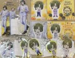ヒカルの碁　くじ引き堂　アクスタ　キーホルダー　アキラ　11点セット